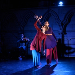 Rudra by Manasamitra, choreographed by Sonia Sabri @ York Minster, photography by Brian Slater